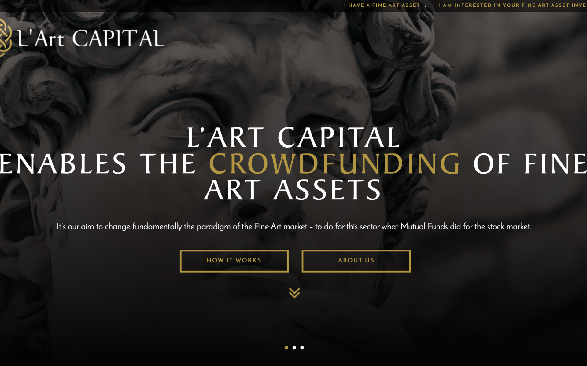 L'Art Bespoke Website Design