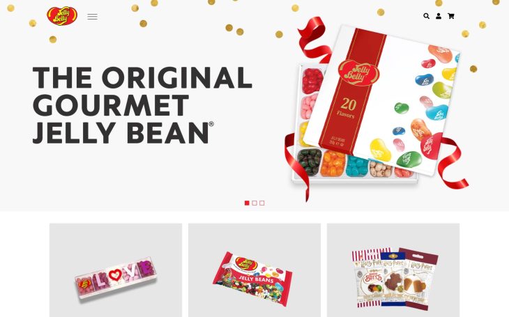 Homepage Mock Up Jelly Belly
