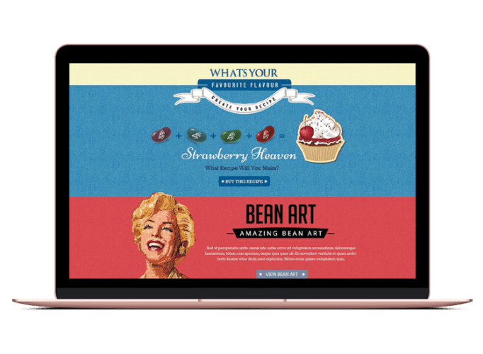 Example of retro design